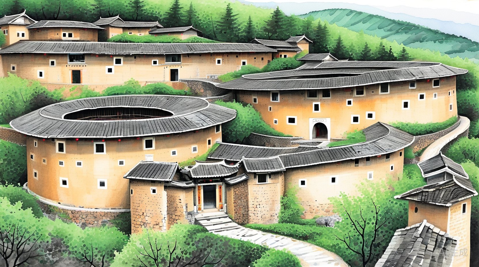 土楼与围屋