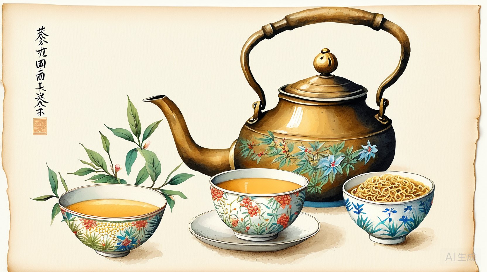 茶汤与面茶
