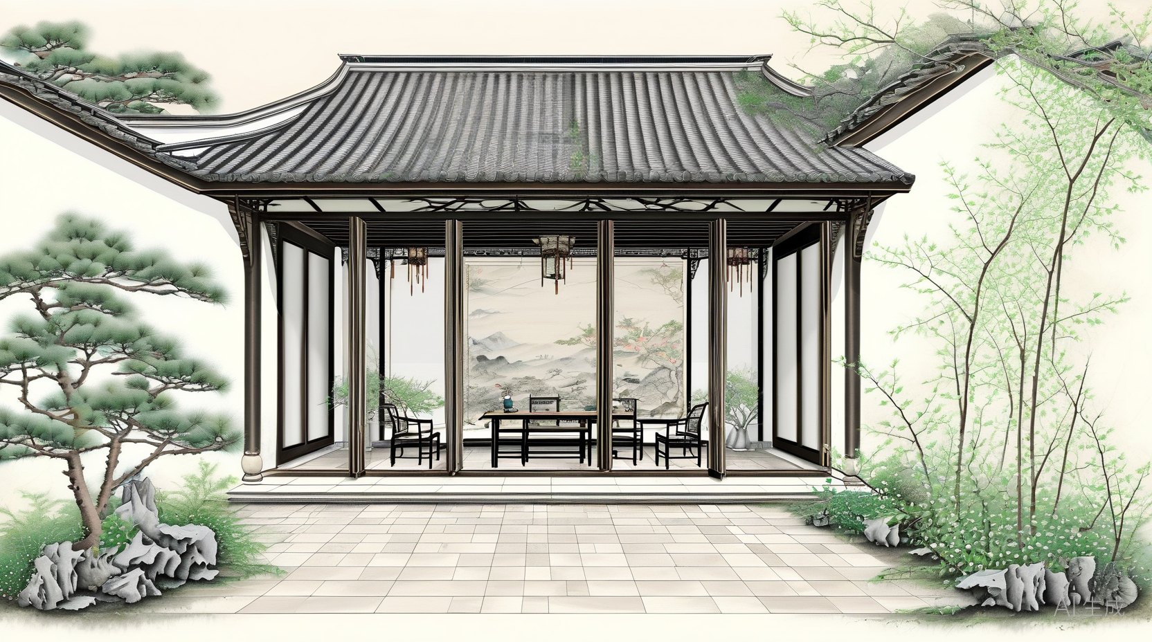 天井与明堂