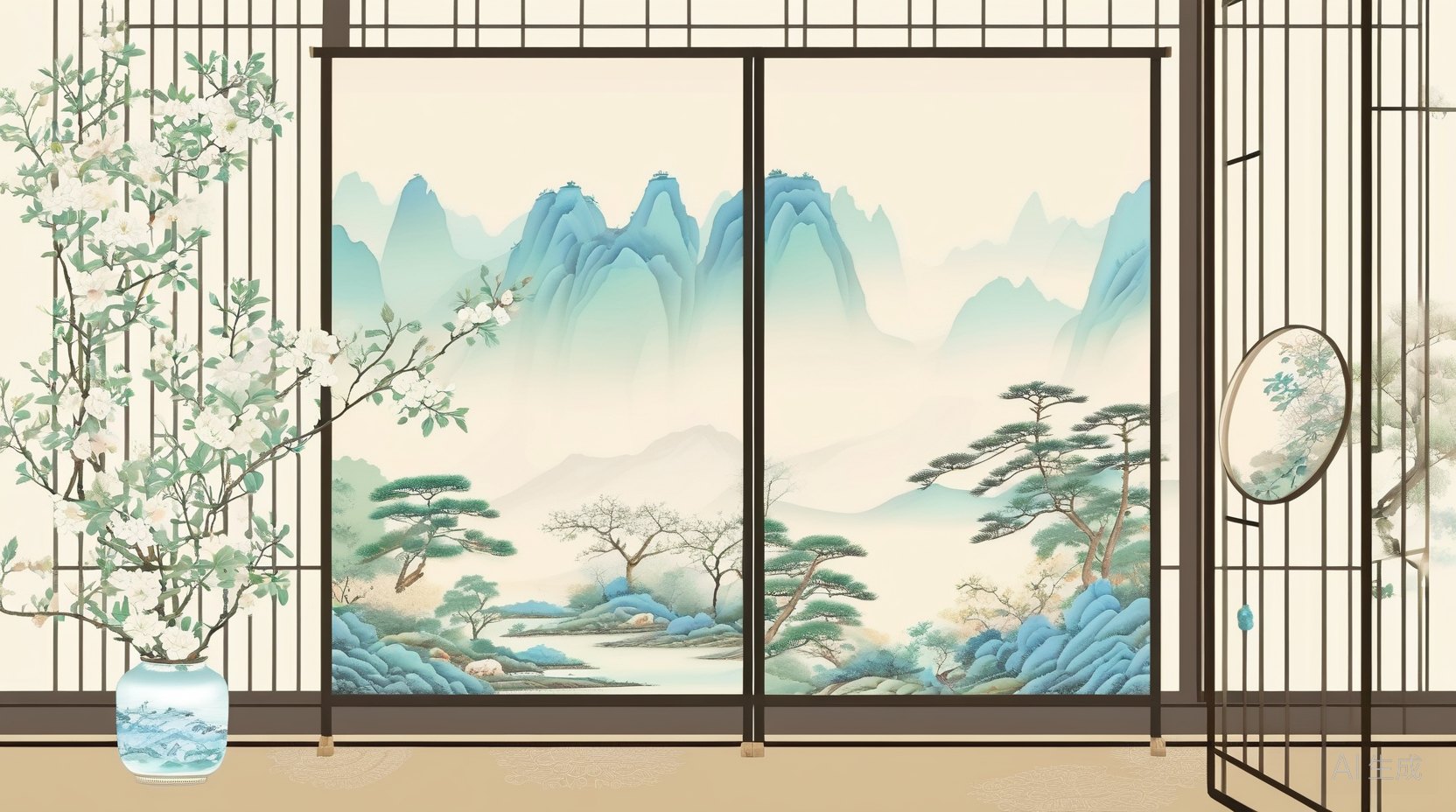 屏风与隔断