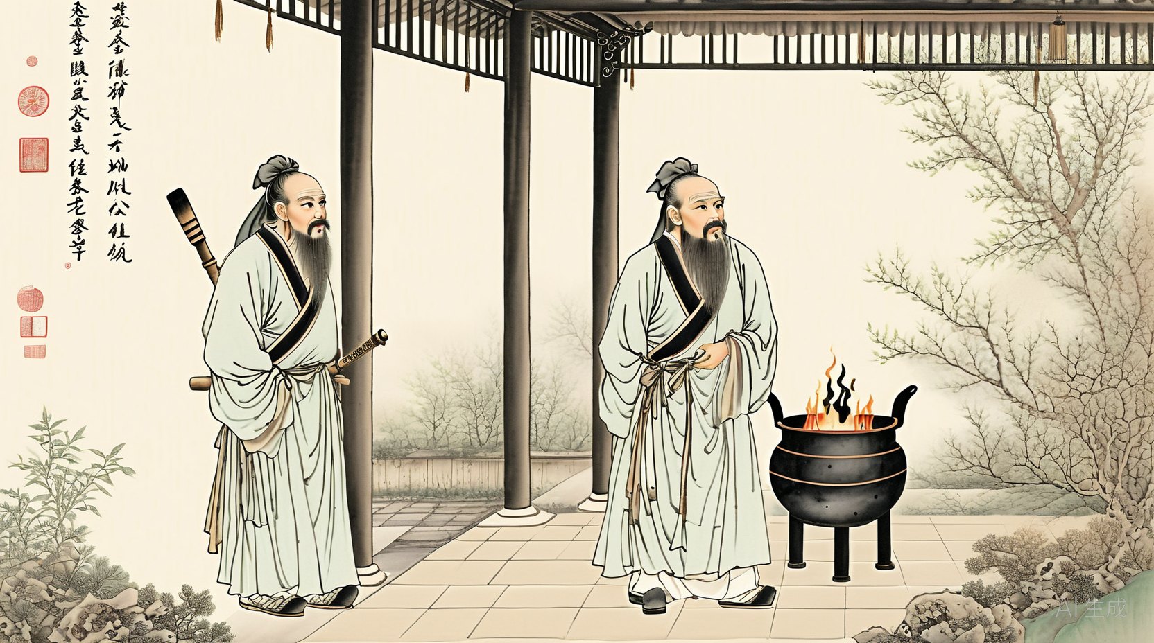 李老君与炉祖