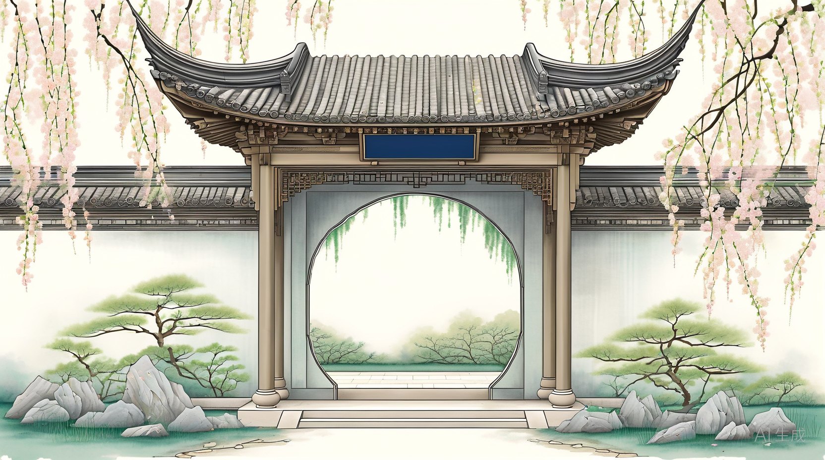 垂花门与二门