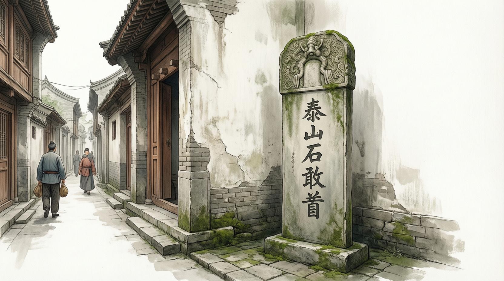 石敢当与镇宅