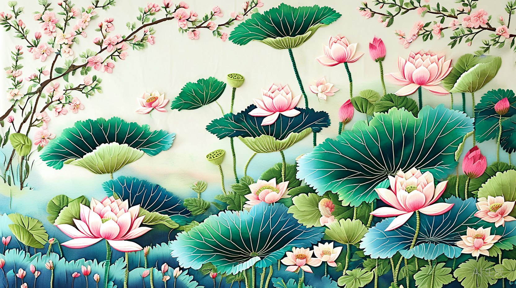 堆绣与贴绣