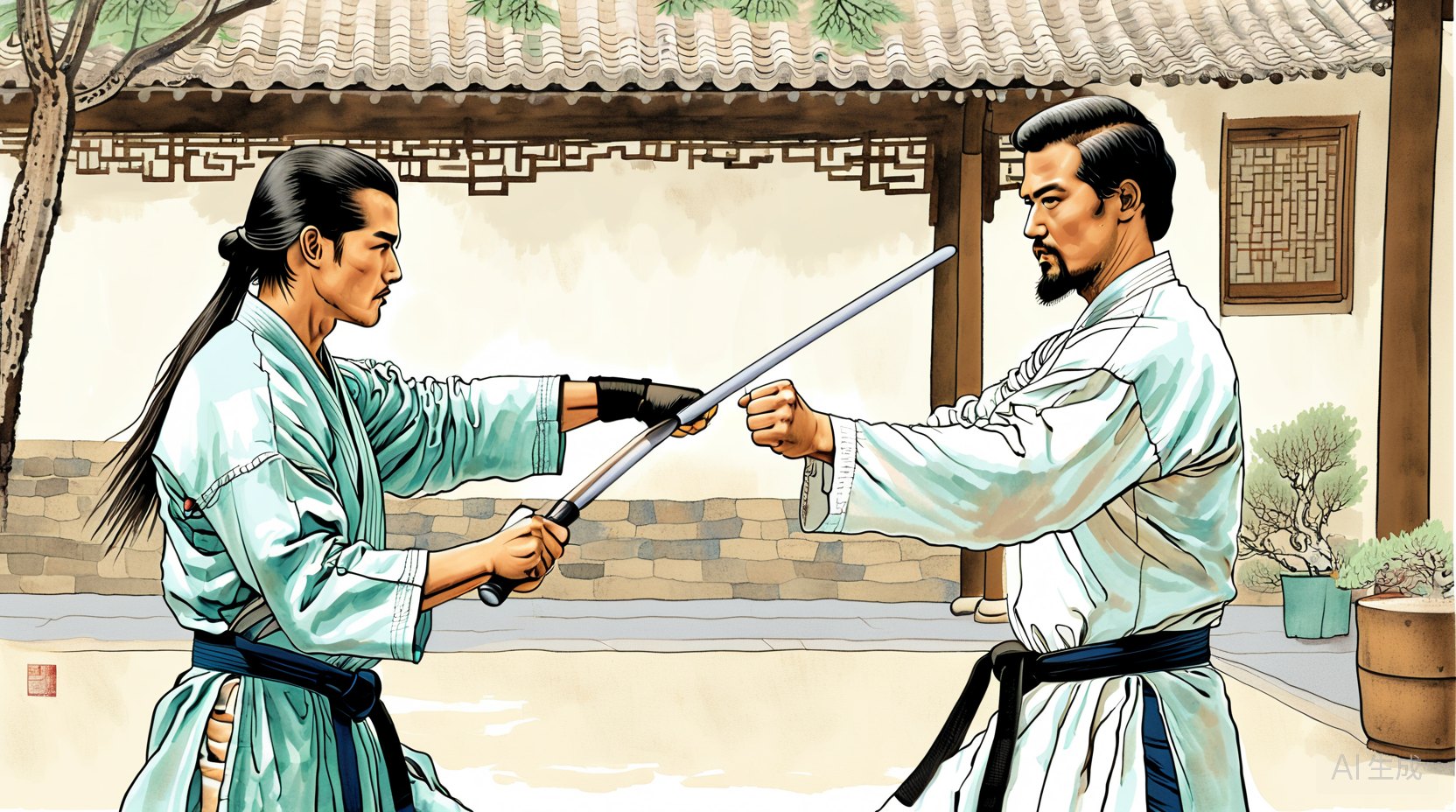 拳棒与武术