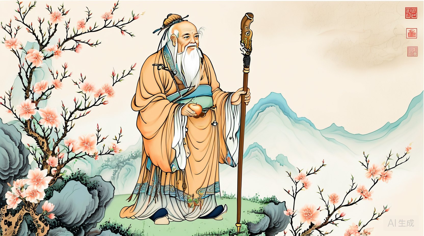 寿星与南极