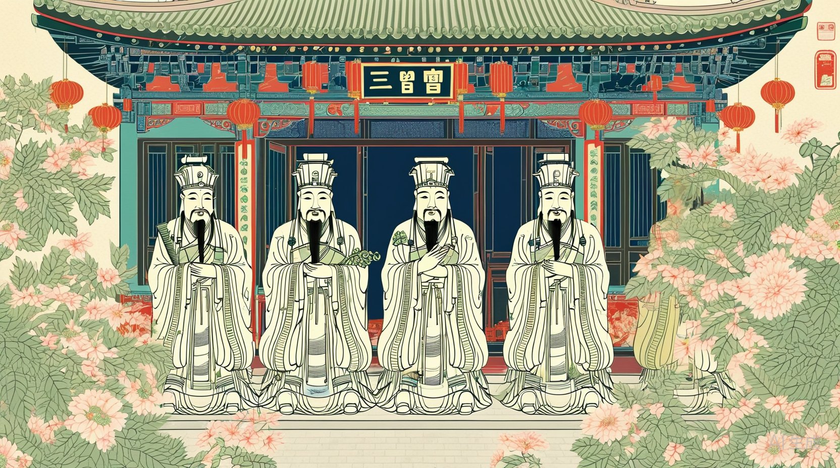 三官与赐福