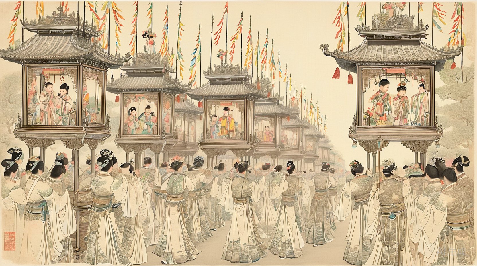抬阁与芯子