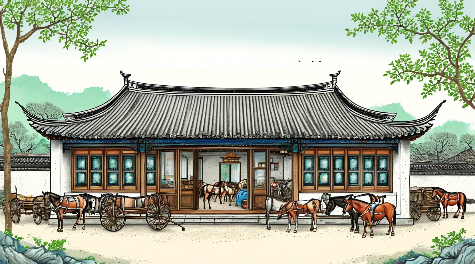 客栈与骡马店