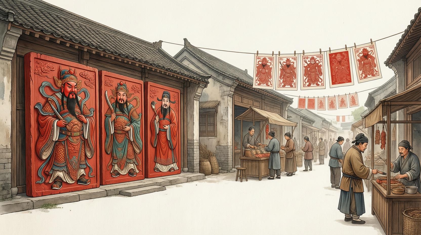 年画与木版年画