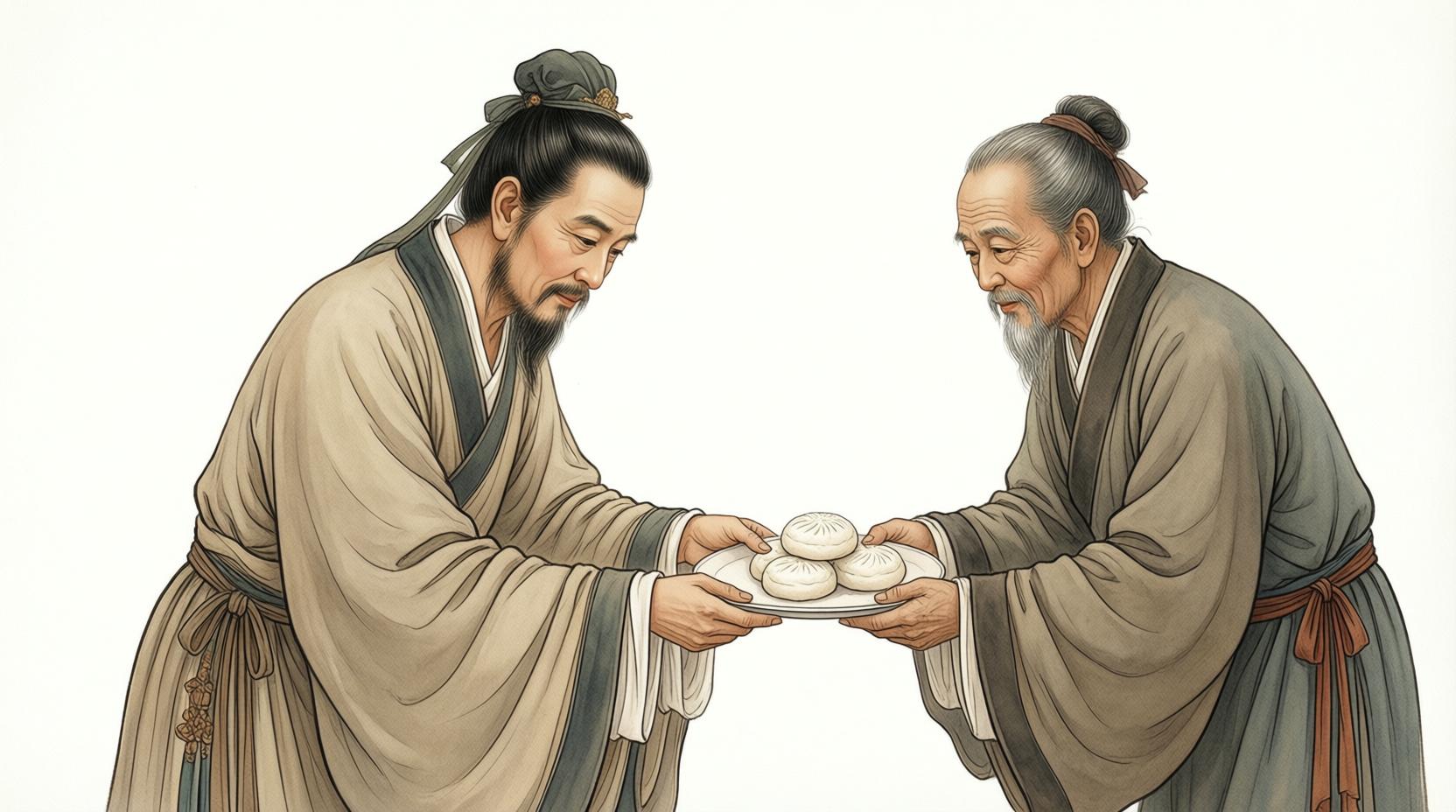 谢孝与答礼