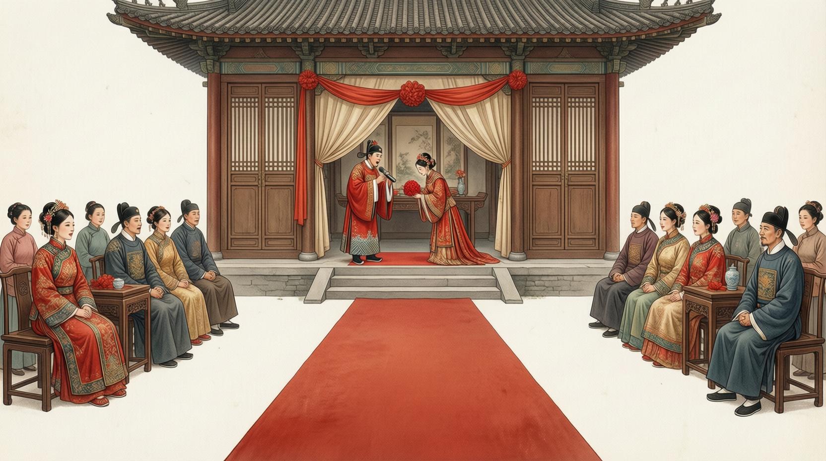 傧相与伴房
