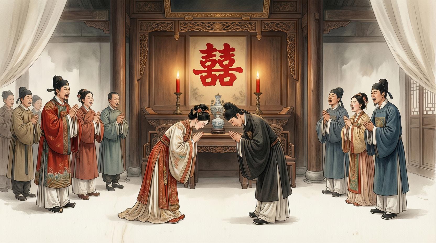 拜堂与拜天地