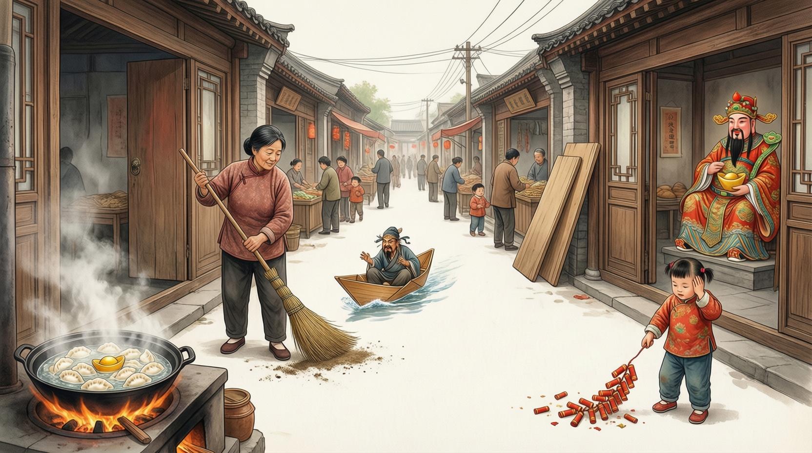 破五与送穷迎财