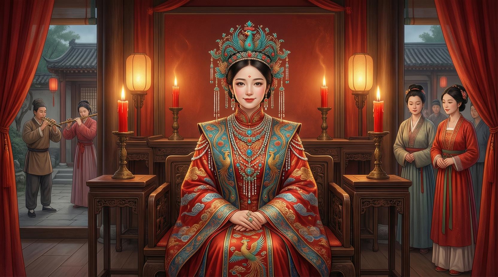 凤冠与霞帔