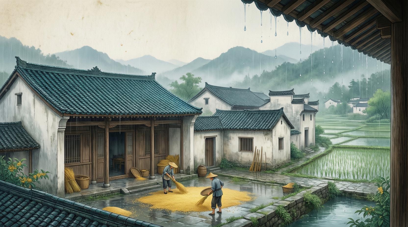 入梅出梅与梅雨