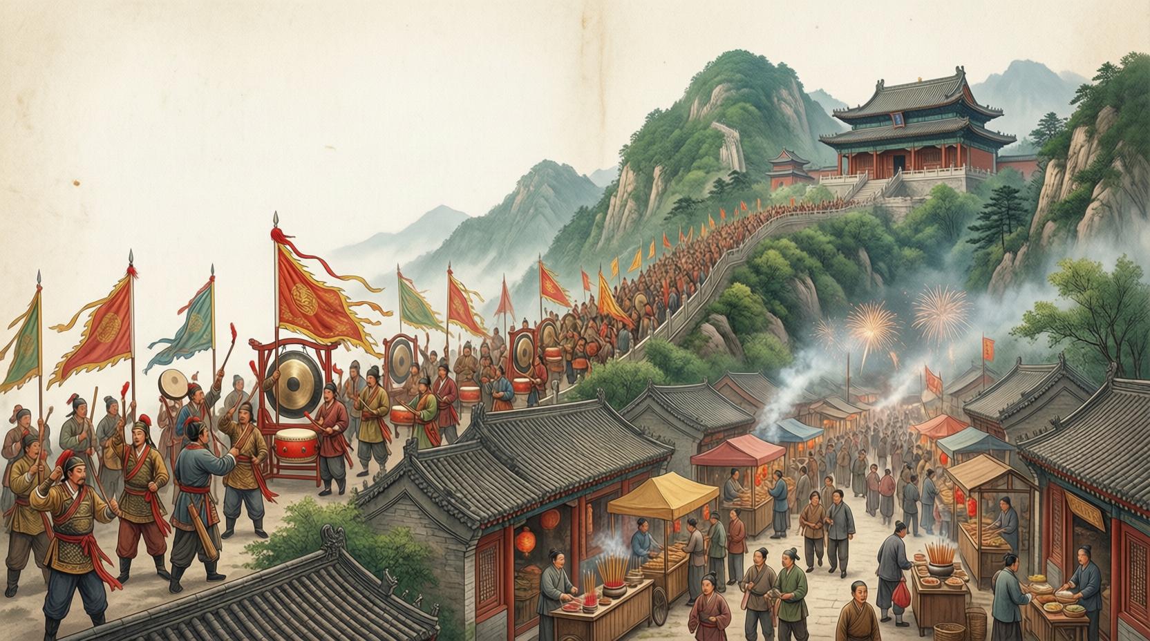 妙峰山香会与庙市