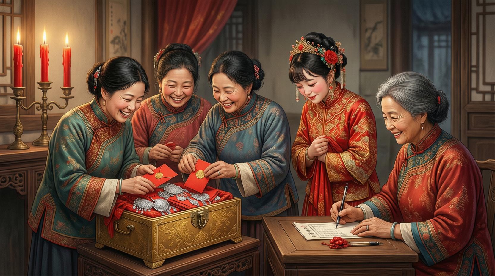 添箱与添妆