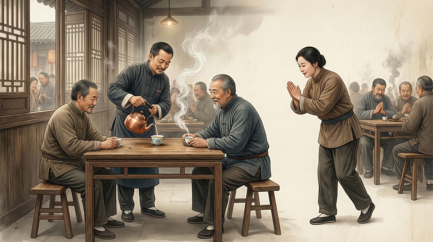 端茶送客与茶仪