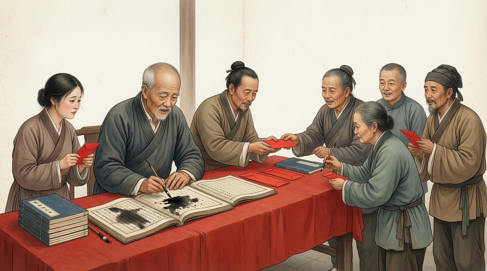 礼簿与随礼