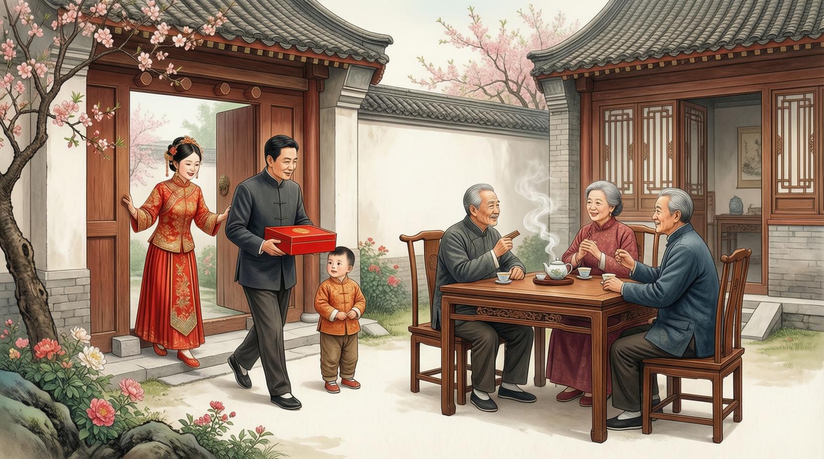 会亲与认亲家