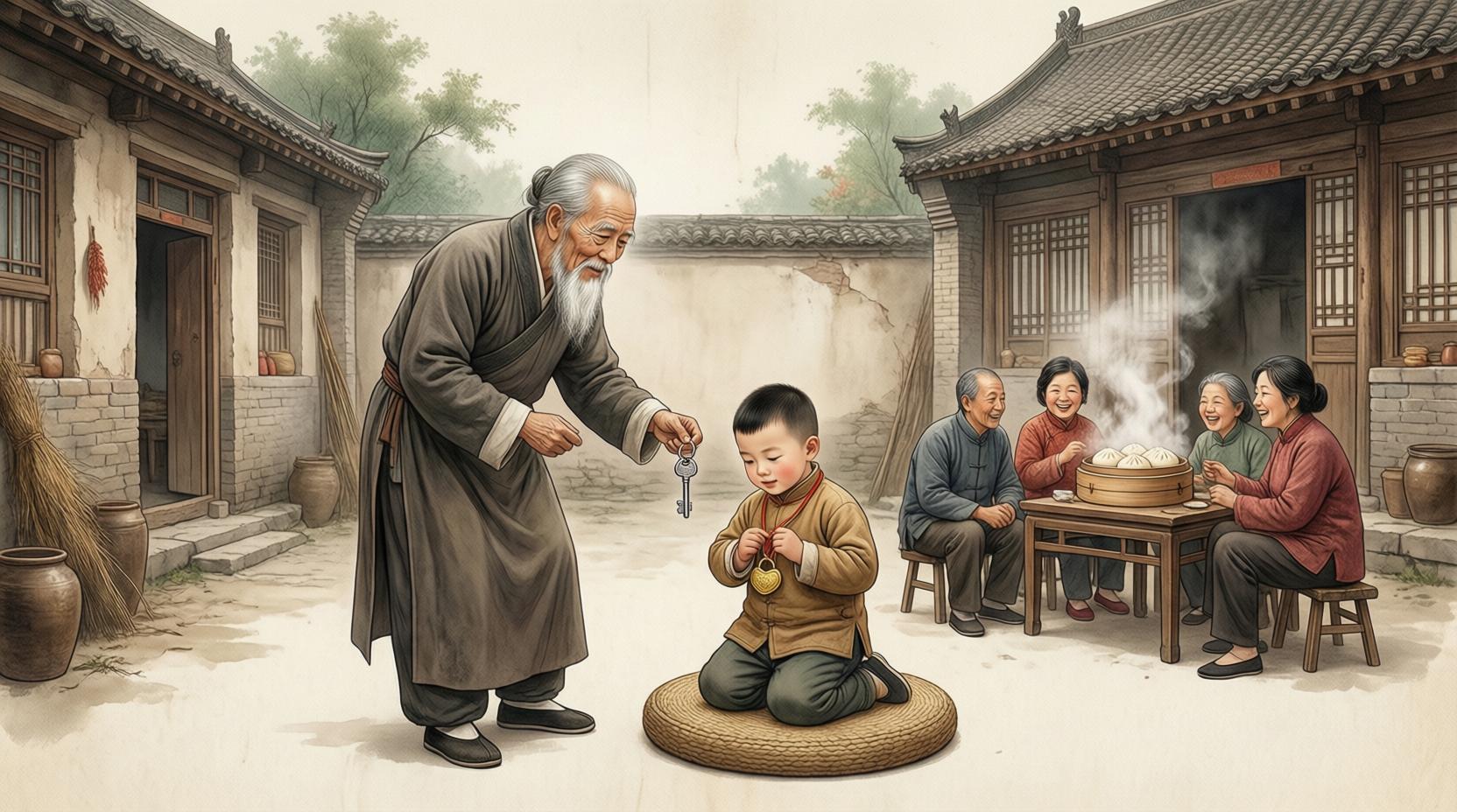 开锁礼与圆锁