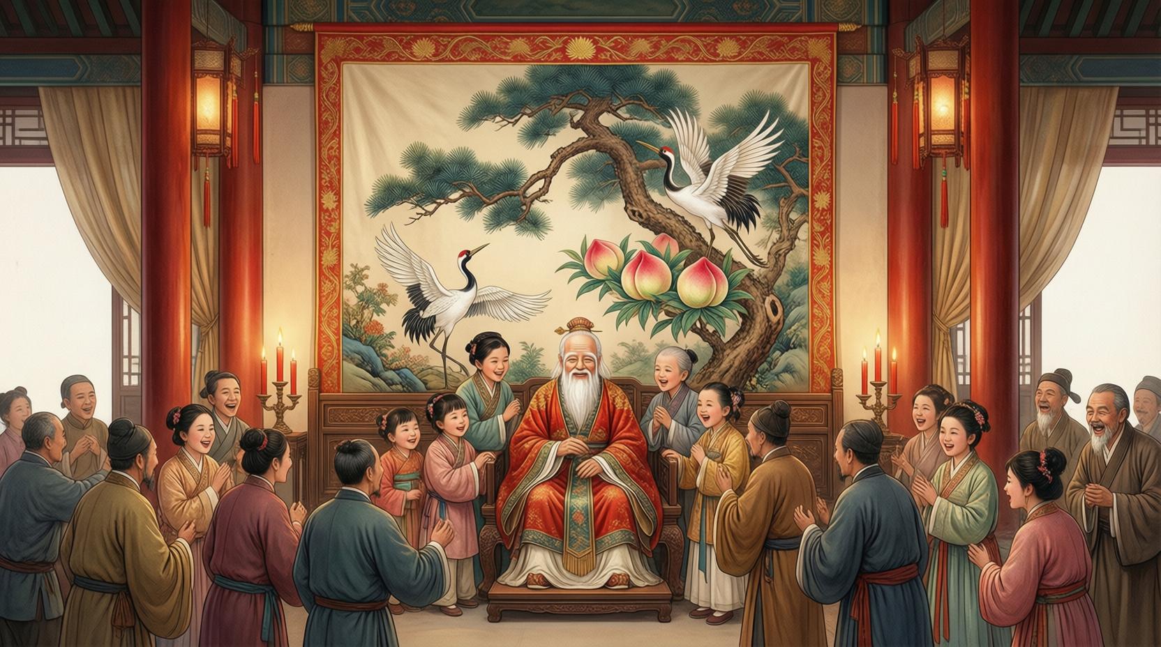 寿屏与寿幛