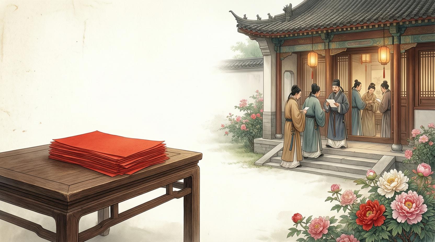 请柬与知单