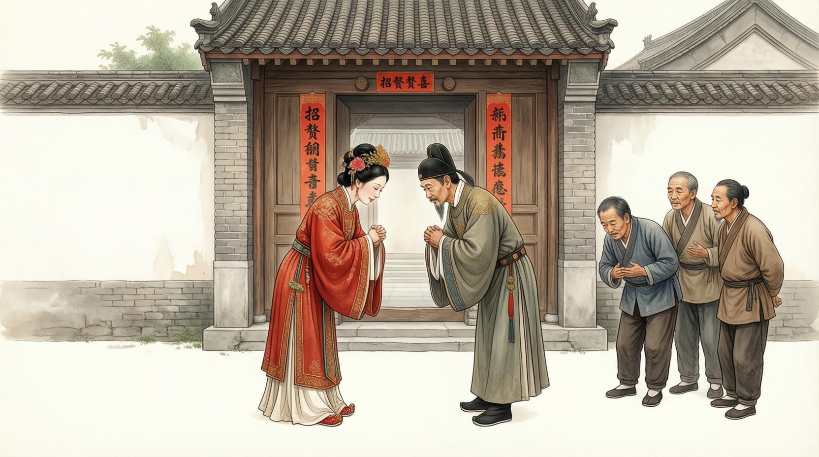 赘婿与招赘