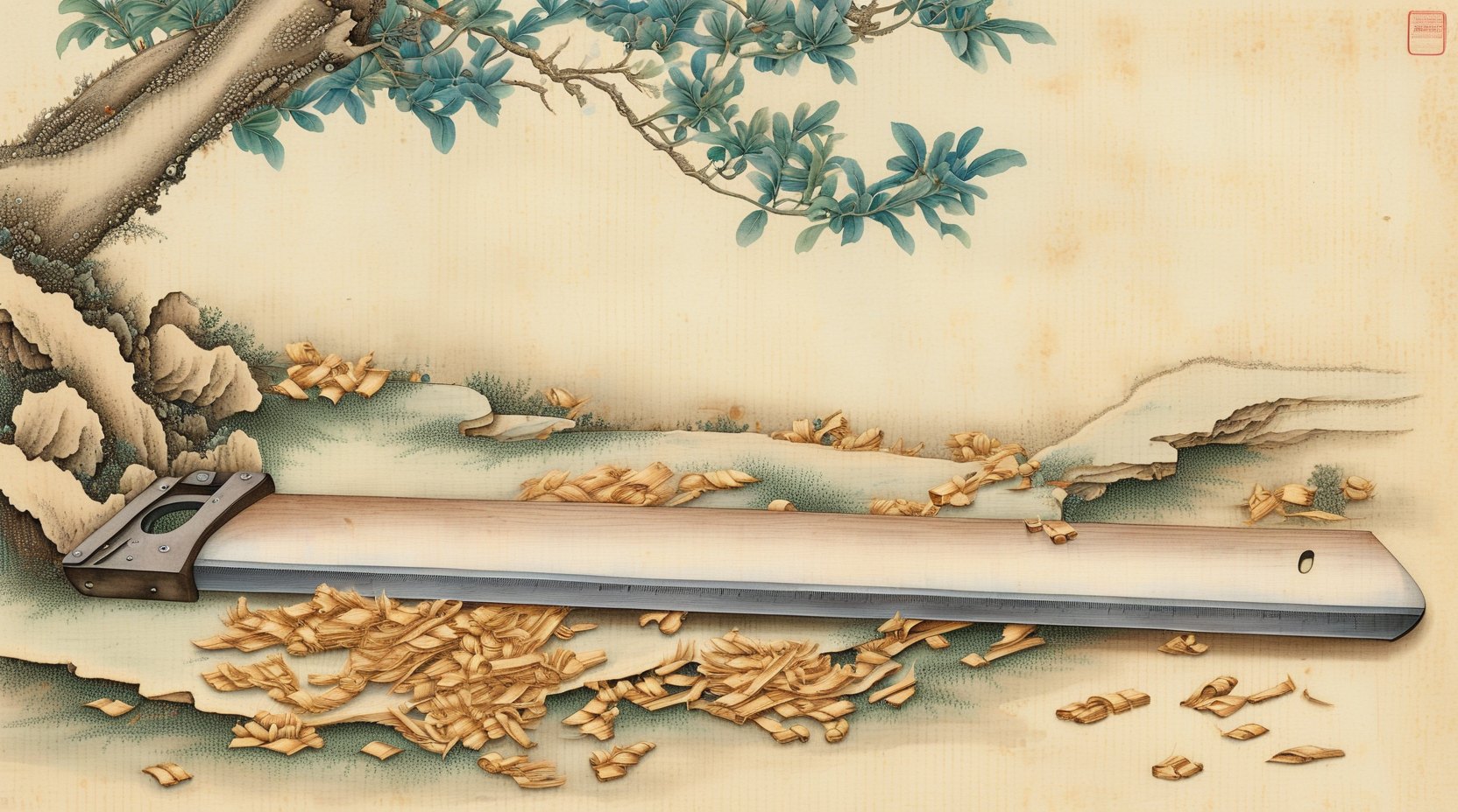 木作工具与鲁班尺