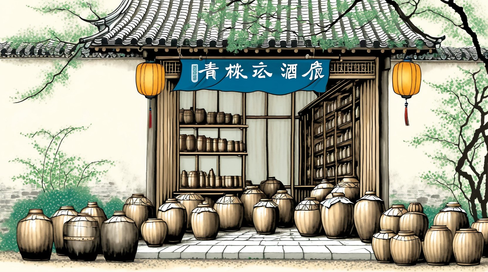 酒肆与酒旗