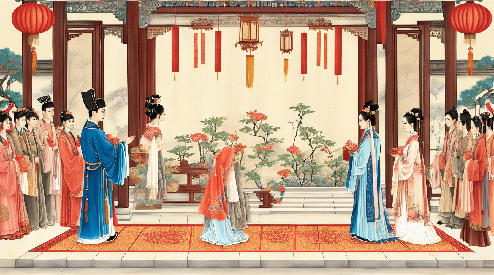傧相与伴房