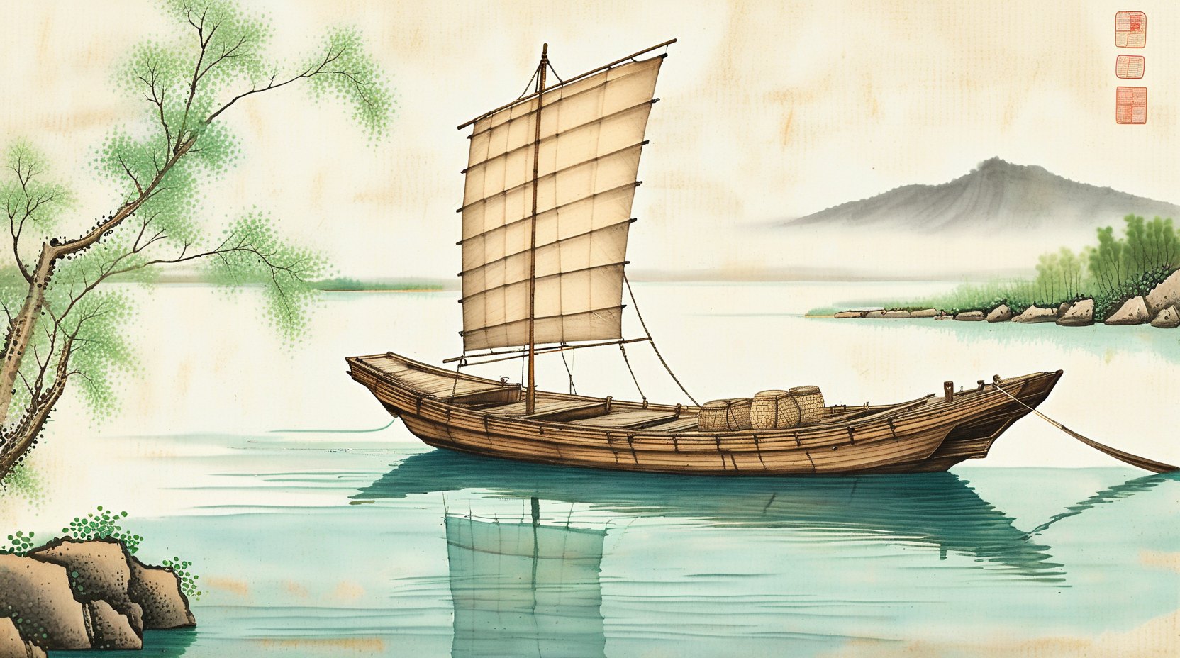 舟船与帆橹