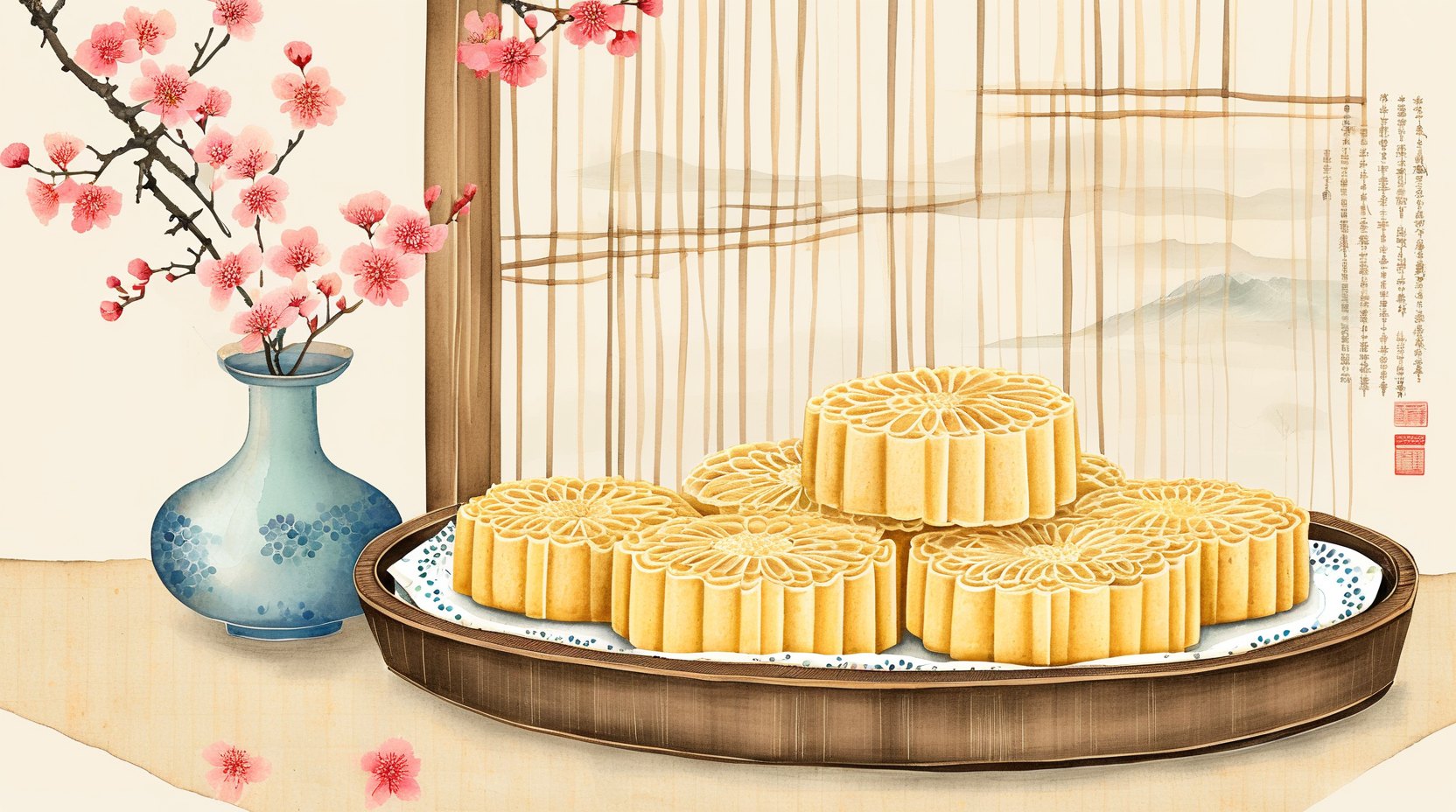 月饼与团圆饼