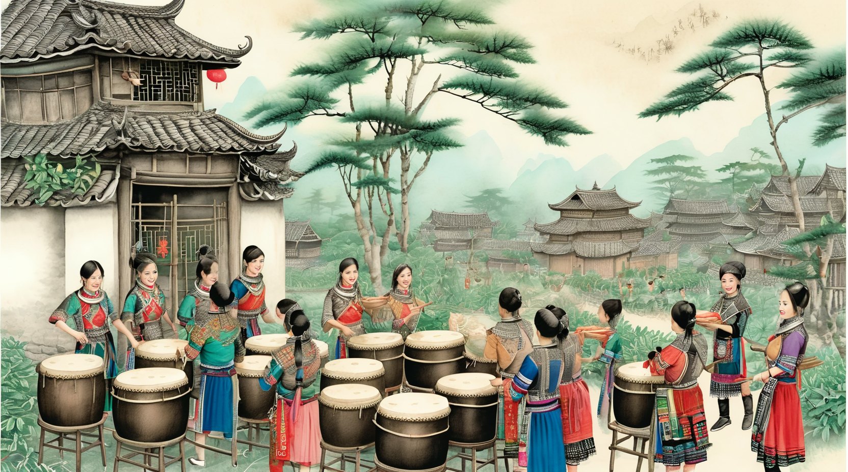 苗年与苗族年节