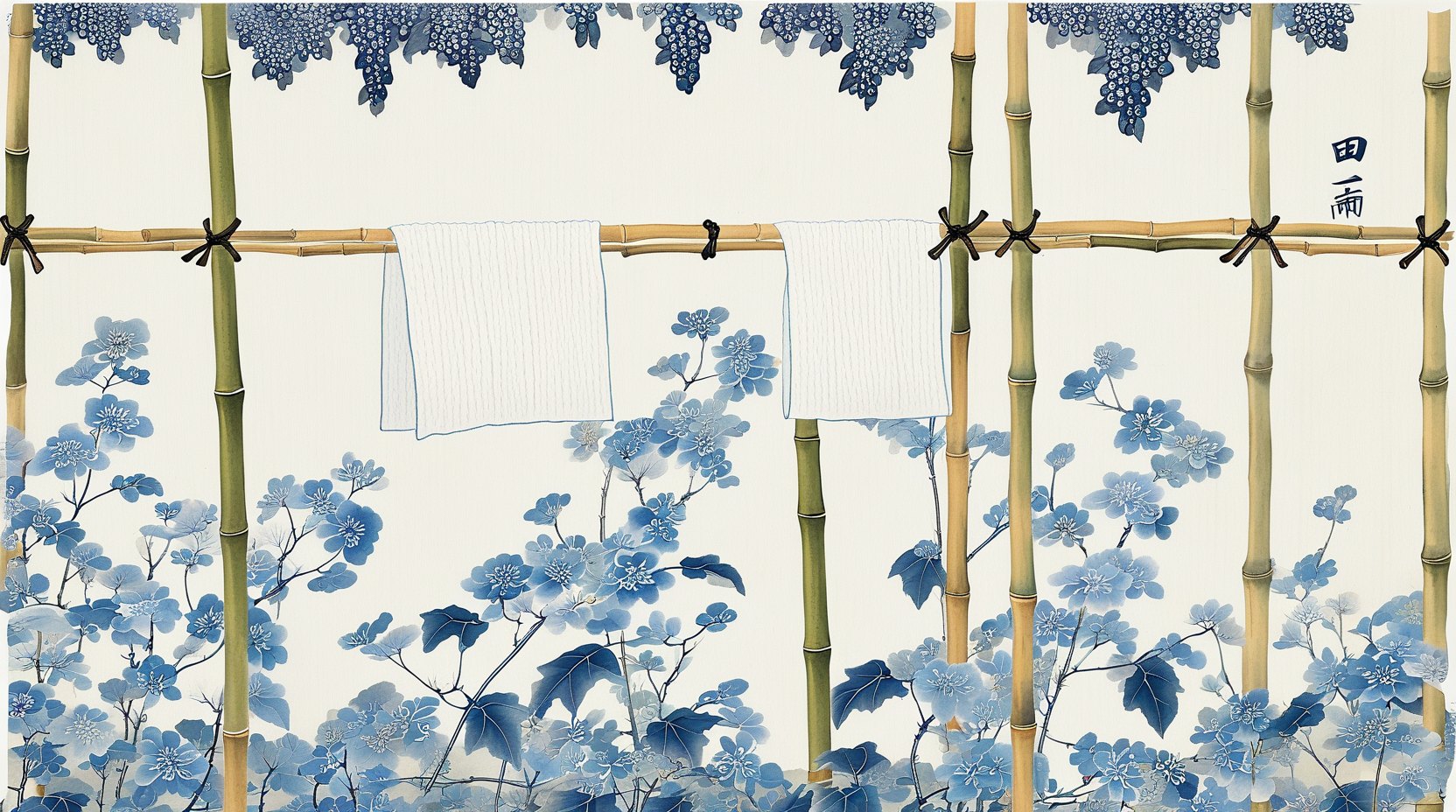 蓝印花布与印染