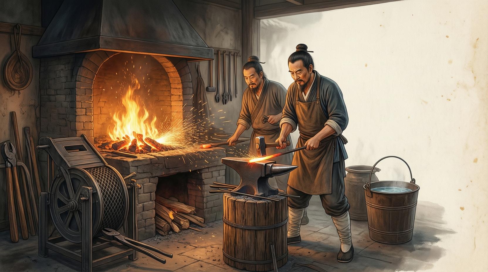 铁匠与打铁