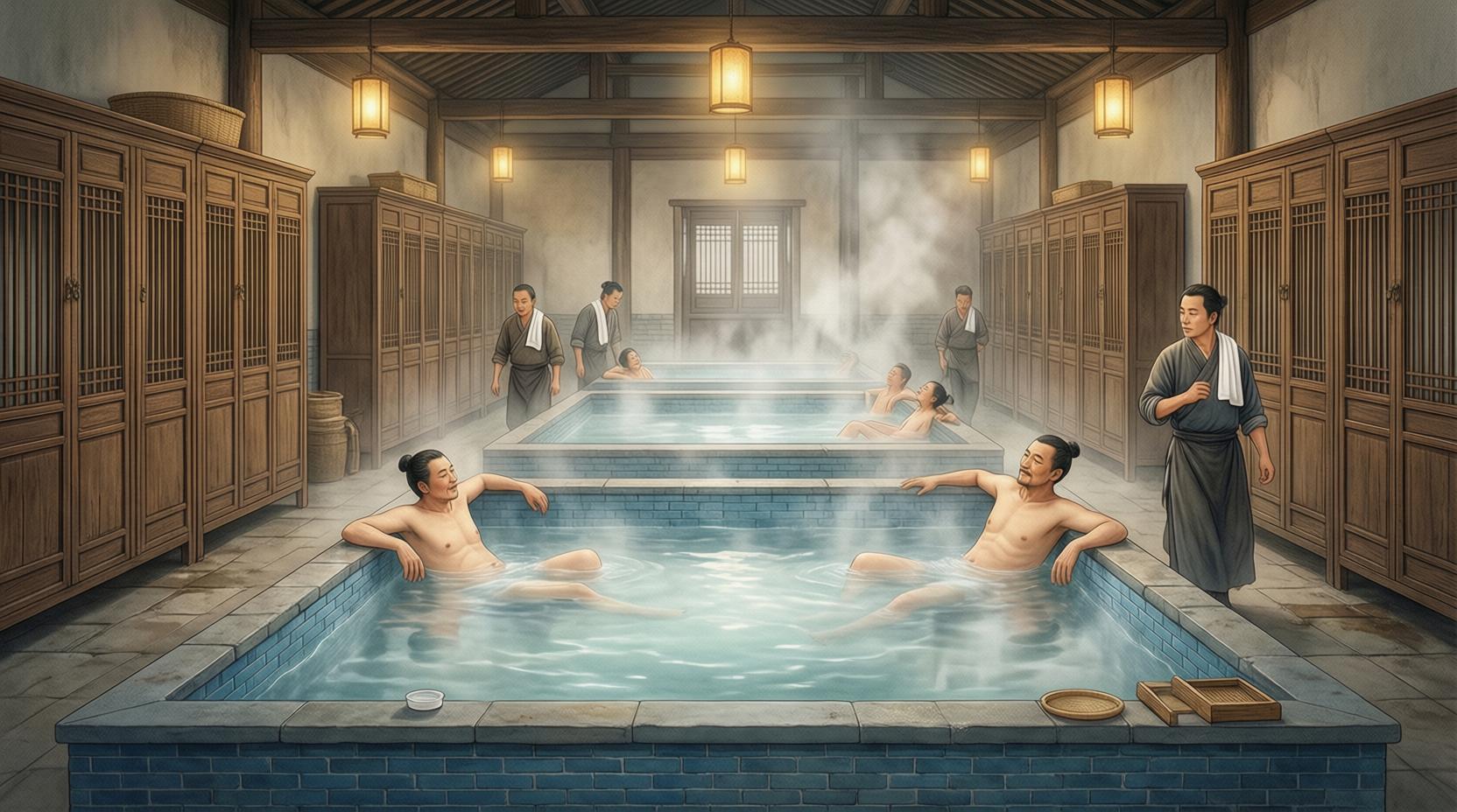 澡堂与沐浴