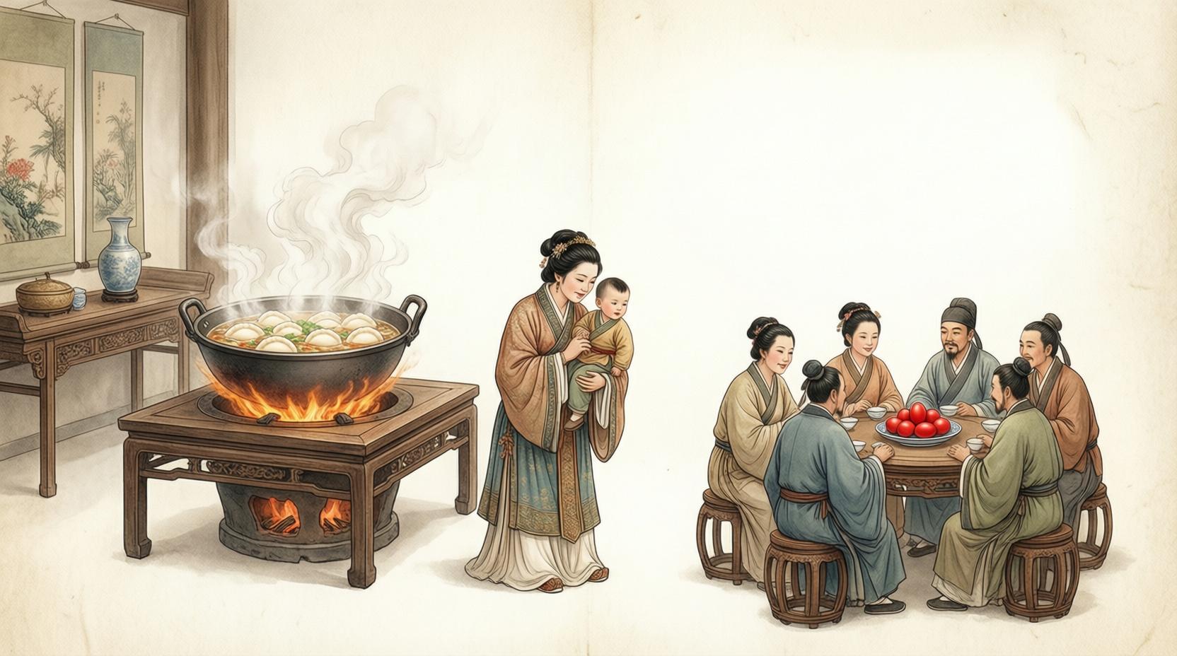 汤饼会与贺生