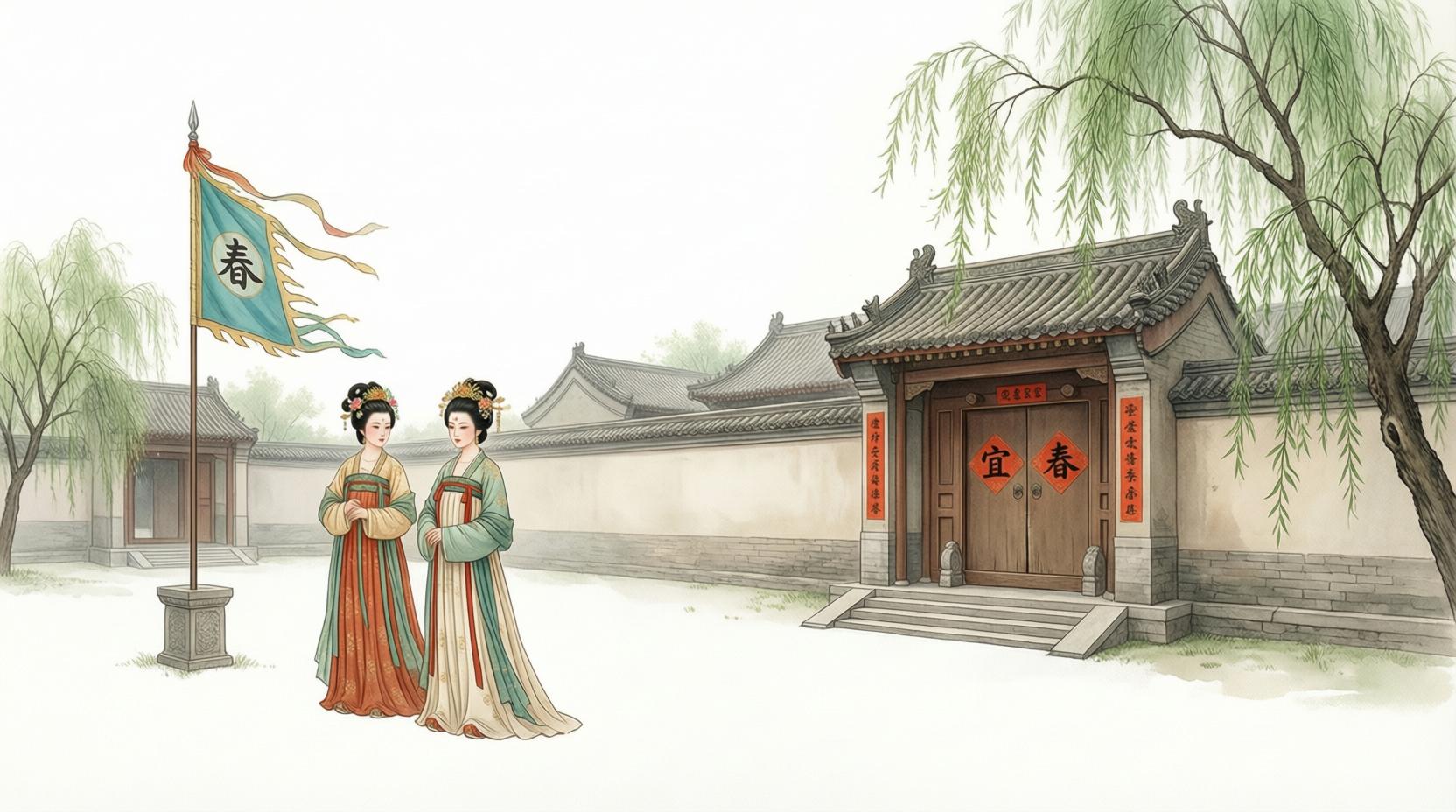 迎春与春幡