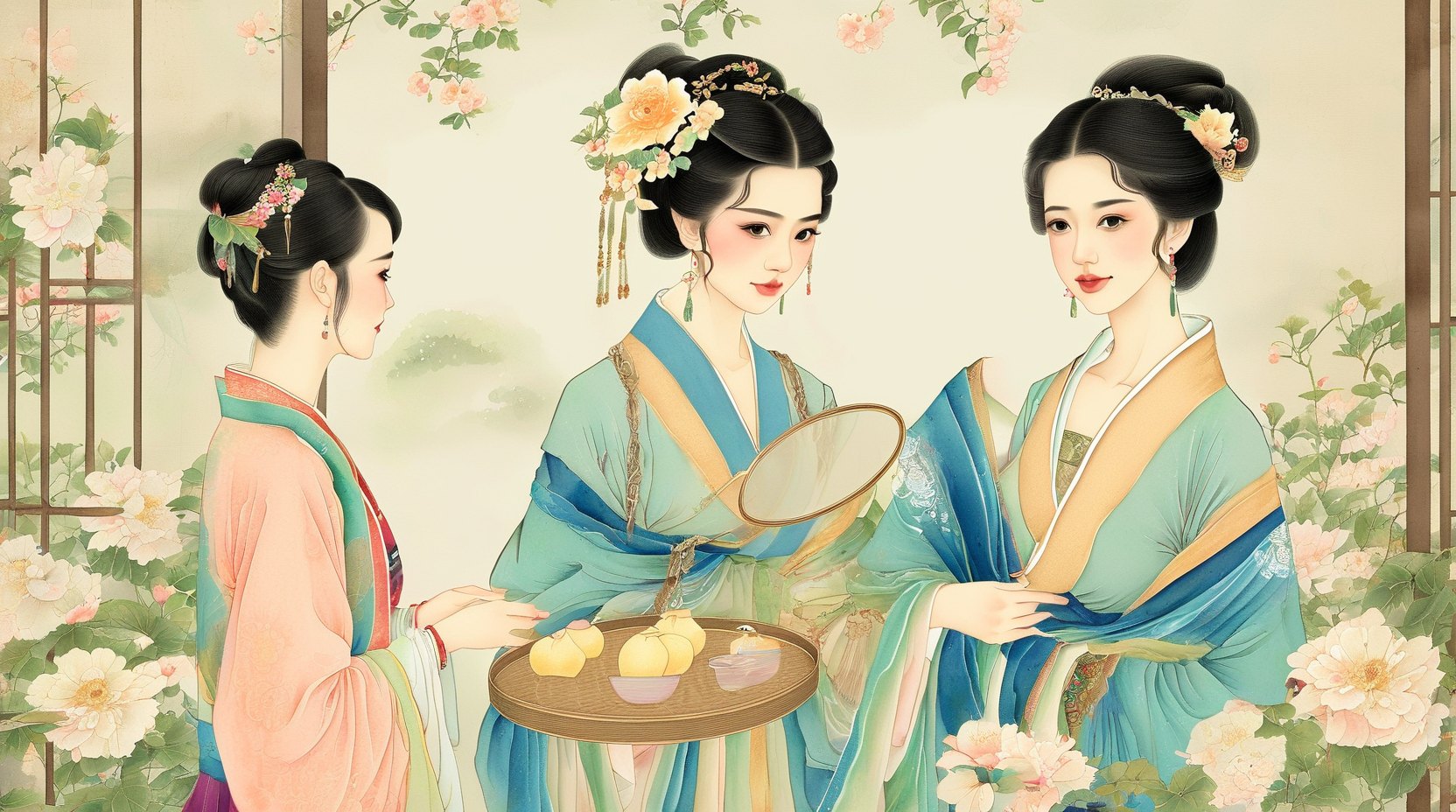 女家送嫁与饯行