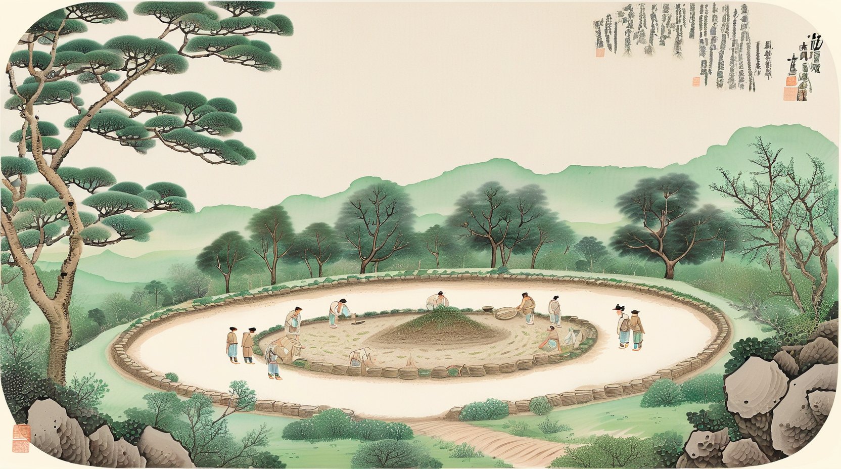 圆坟与培土之俗