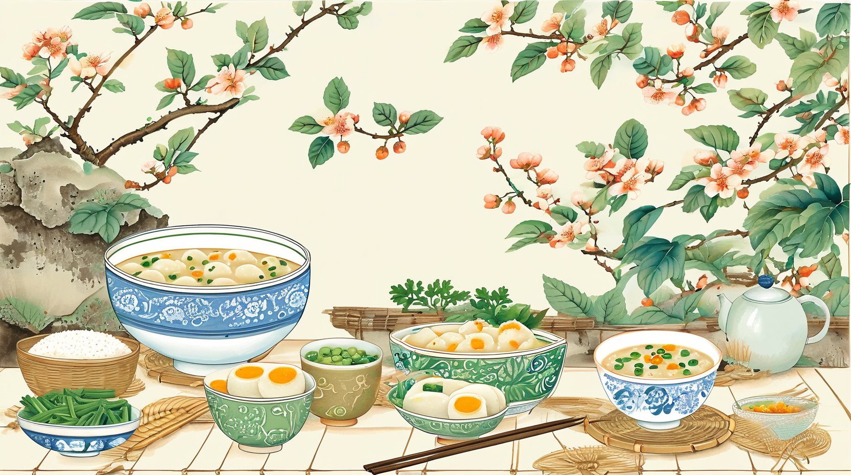 丧宴与豆腐羹饭