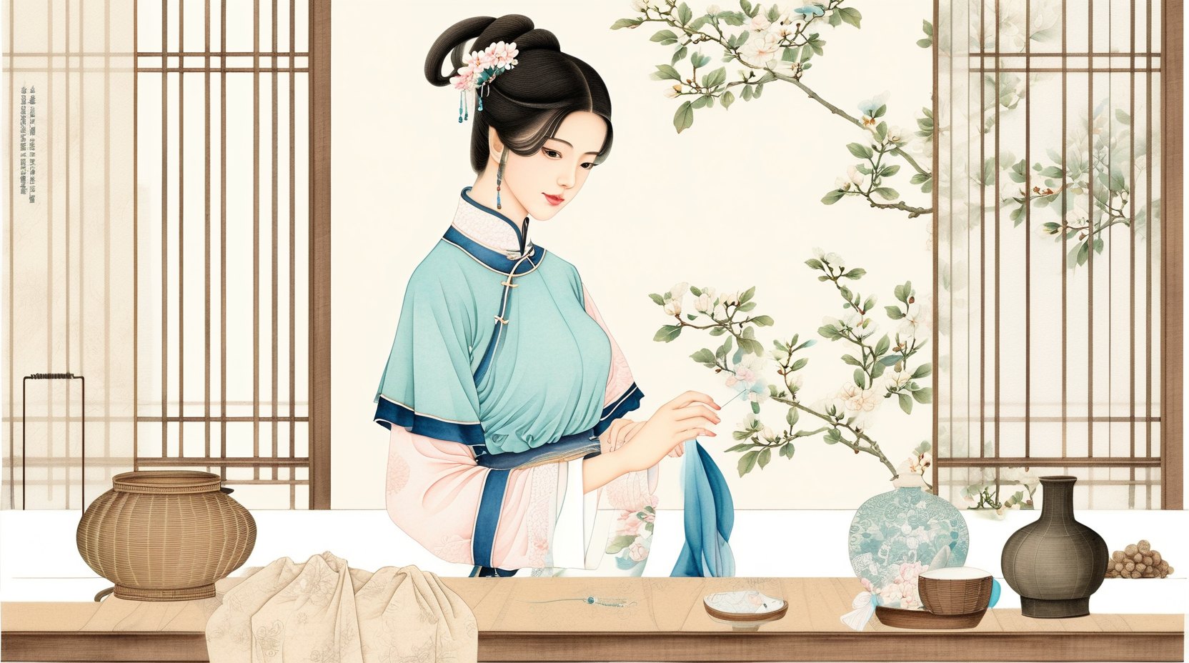 待字闺中本义