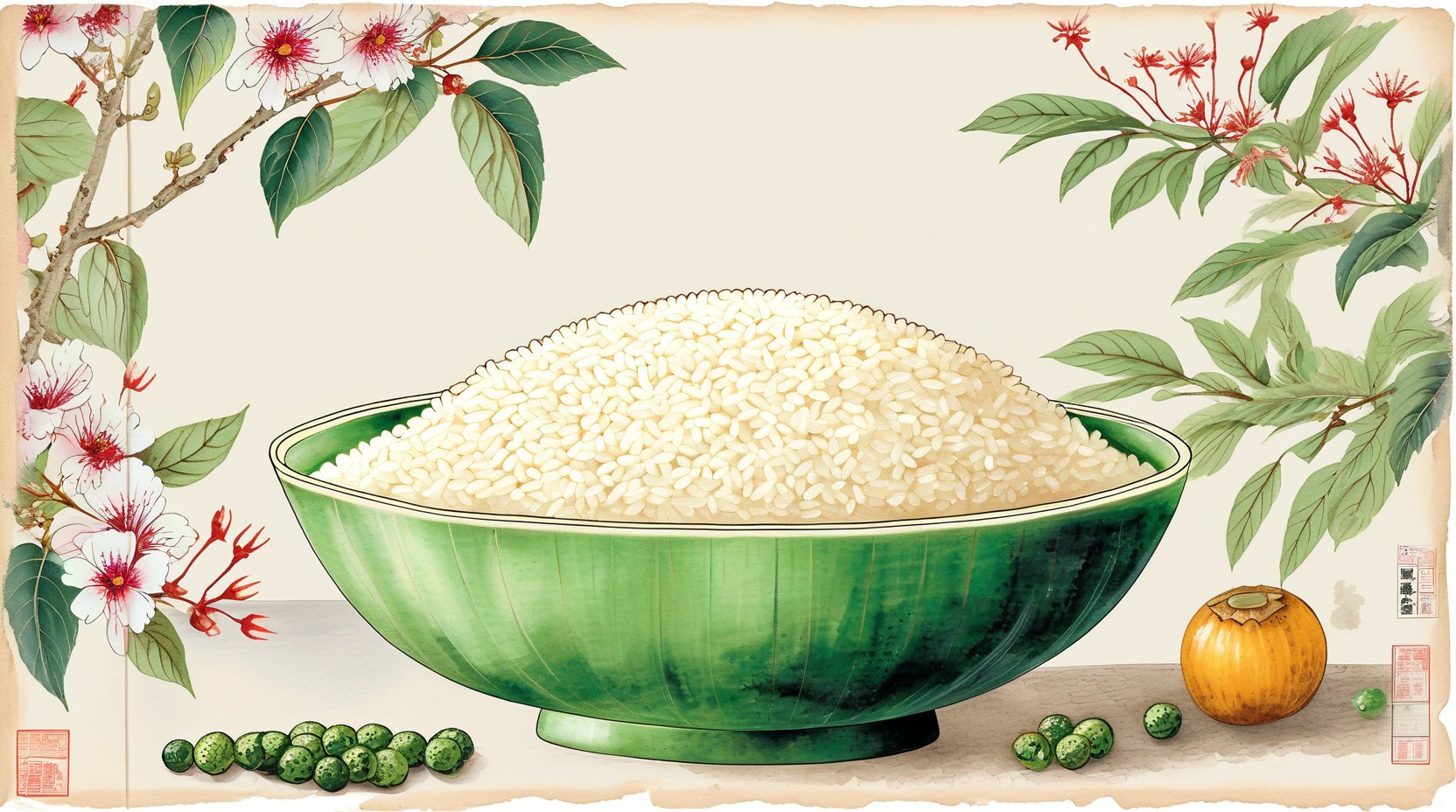 含玉饭米等制