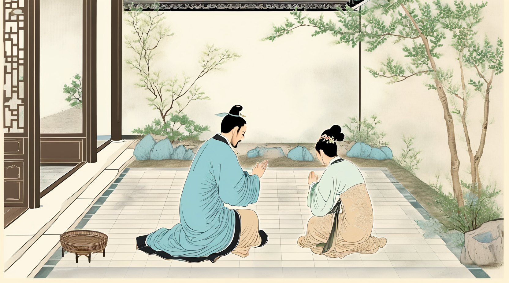 跪安屈膝之仪