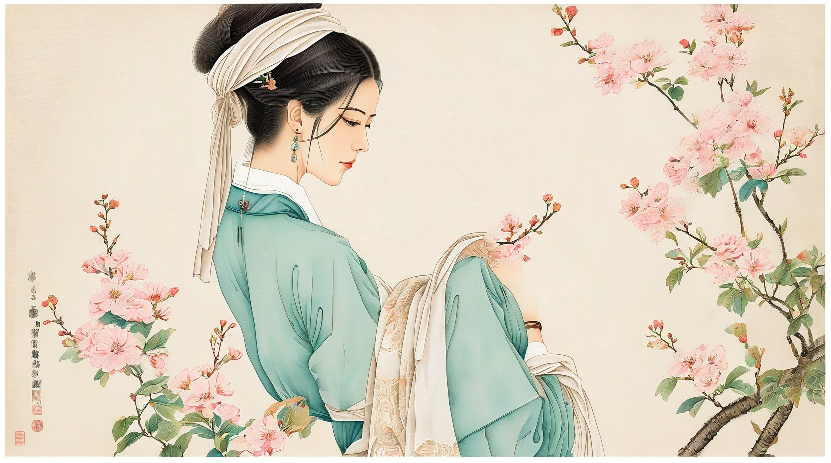 掩裹首幎之帛