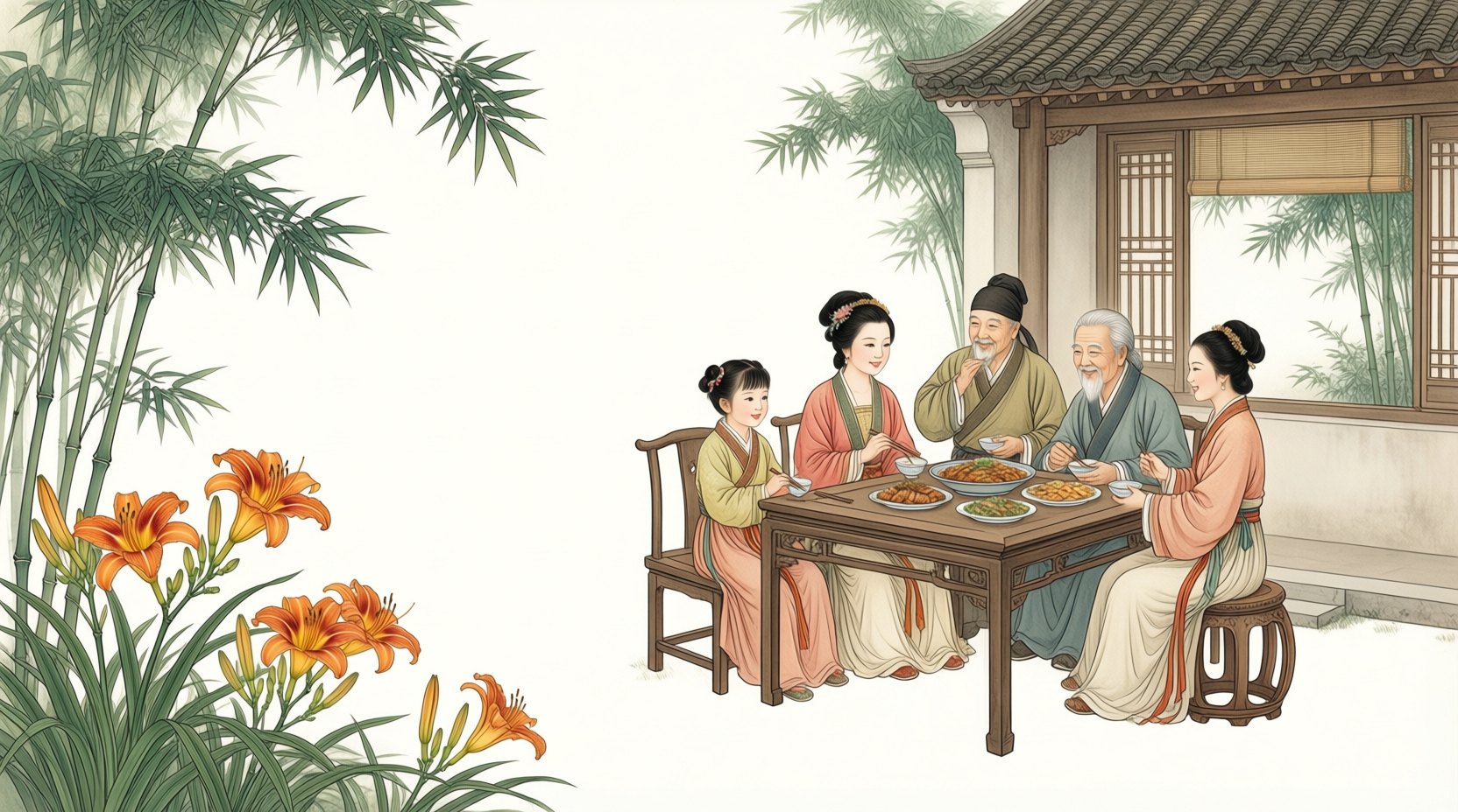 色养承欢之孝
